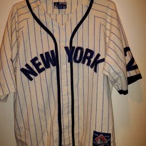 Jersey NY size L color white
